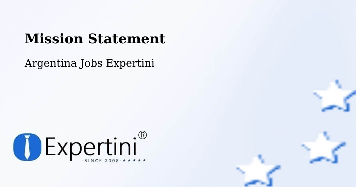 Corporate Mission – Makallé - Argentina Jobs Expertini